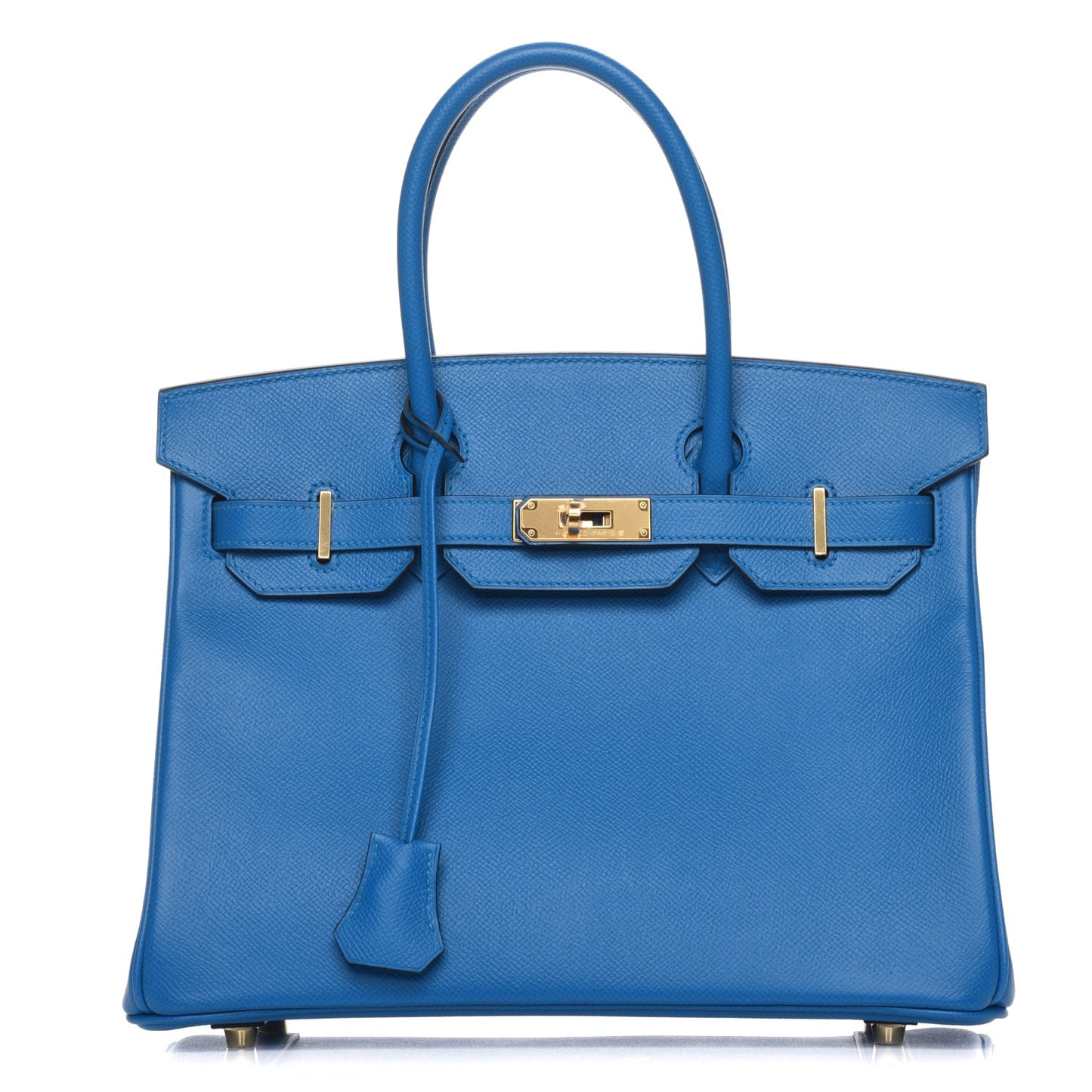 Epsom Birkin 30 Bleu Zanzibar