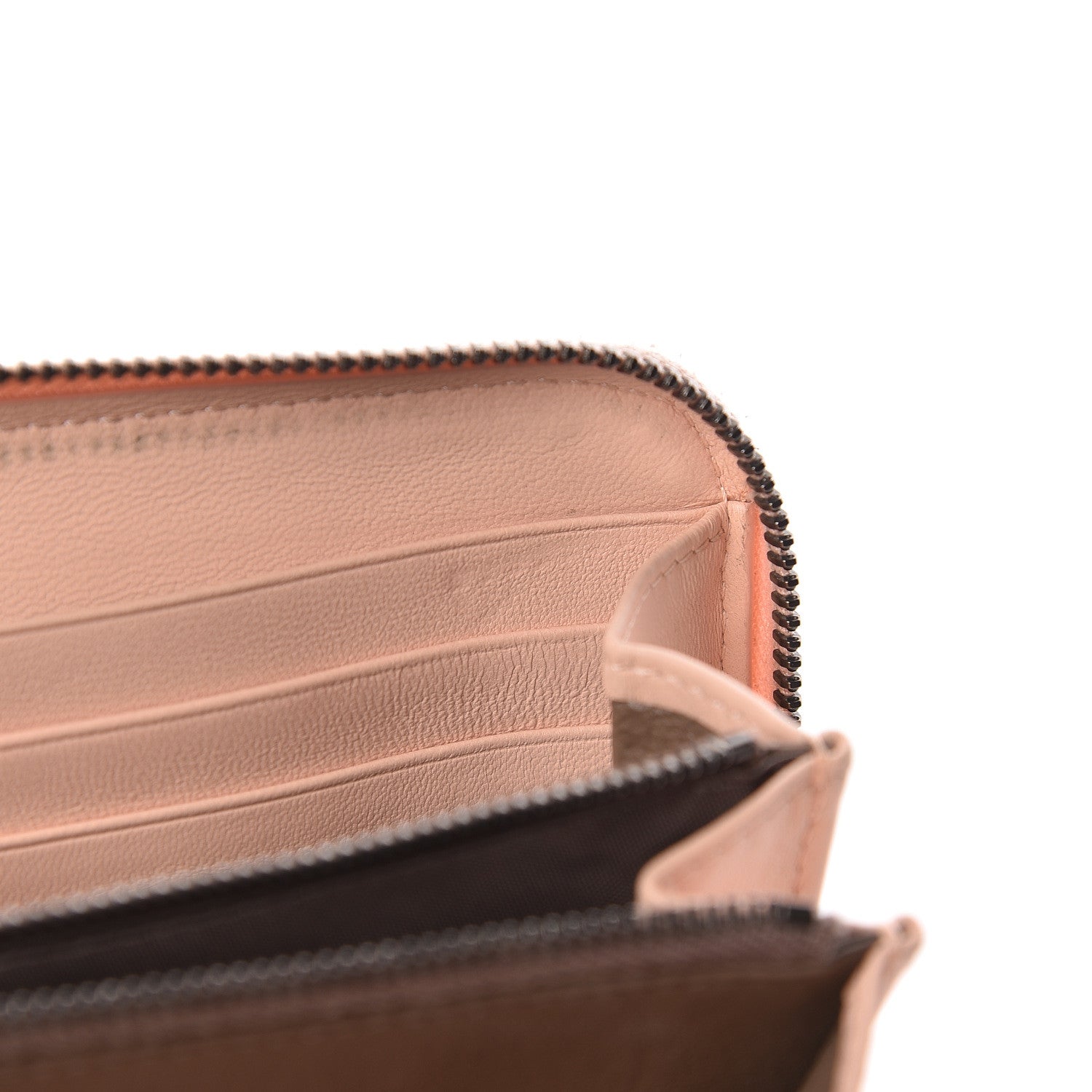 Bottega Veneta Nappa Intrecciato Zip Around Wallet Flamingo 16 of 20