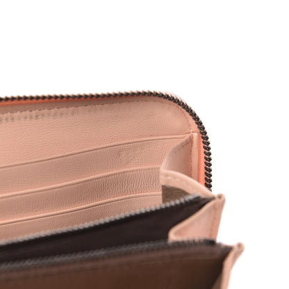 Bottega Veneta Nappa Intrecciato Zip Around Wallet Flamingo 16 of 20