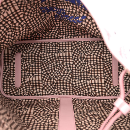 MCM Visetos Large Liz Reversible Shopper Tote Soft Pink 8 of 18