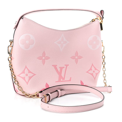 Louis Vuitton Empreinte Monogram Giant By The Pool Marshmallow Hobo PM Bouton De Rose 3 of 10