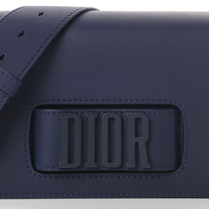 Christian Dior Ultra Matte Calfskin Dio(r)evolution Flap Bag Navy 9 of 13