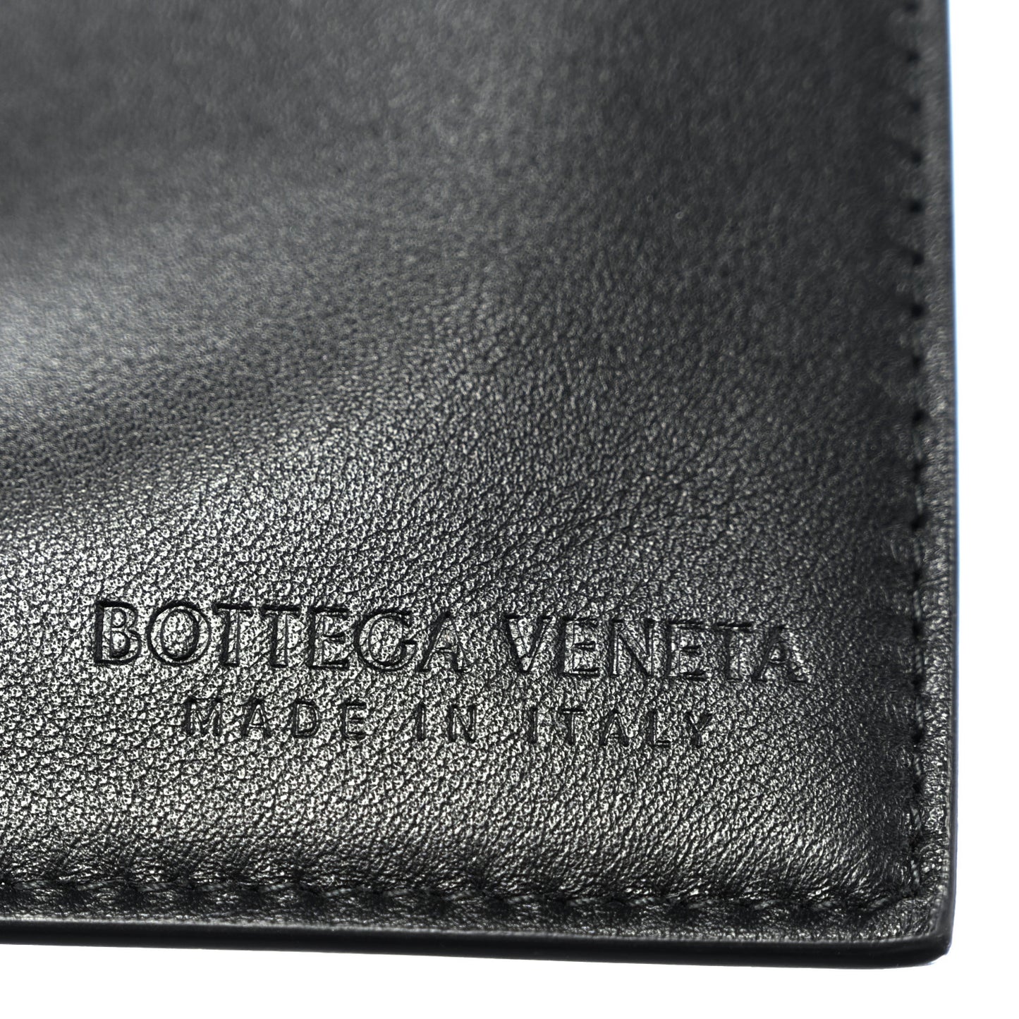 Calfskin Intrecciato Pinacoteca Reversible Tote Black Fondant
