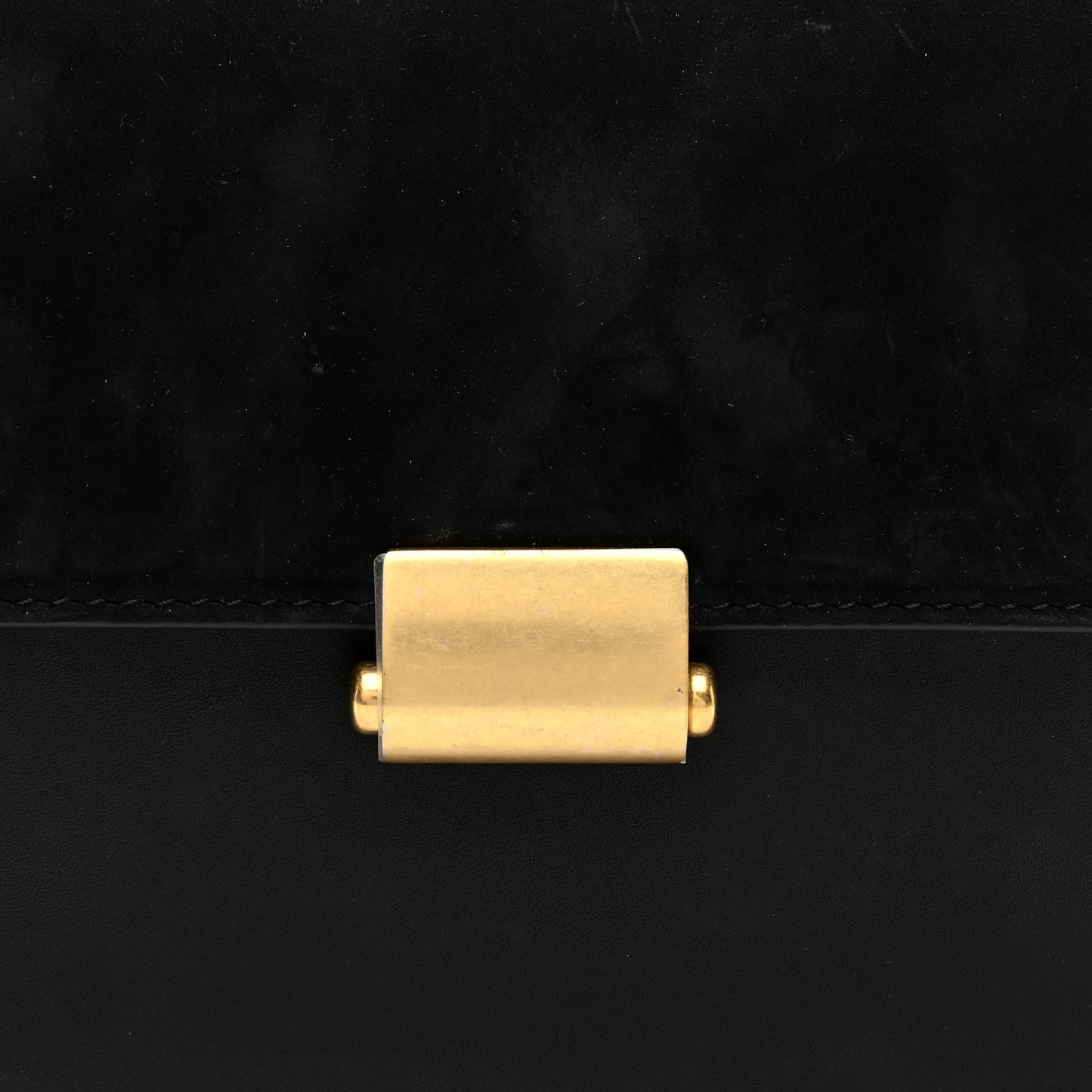 Calfskin Suede Laurie Crossbody Black