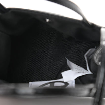Telfar Patent Vegan Leather Small Shopping Bag Black 5 of 10