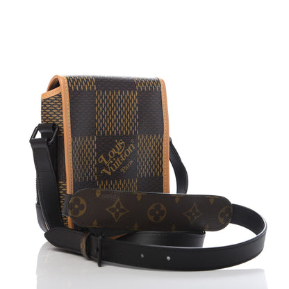 Louis Vuitton X NIGO Giant Damier Ebene Monogram Nano Amazone Messenger 2 of 10