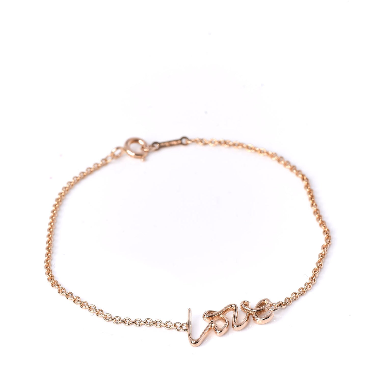 18K Rose Gold Paloma Picasso Graffiti Love Bracelet