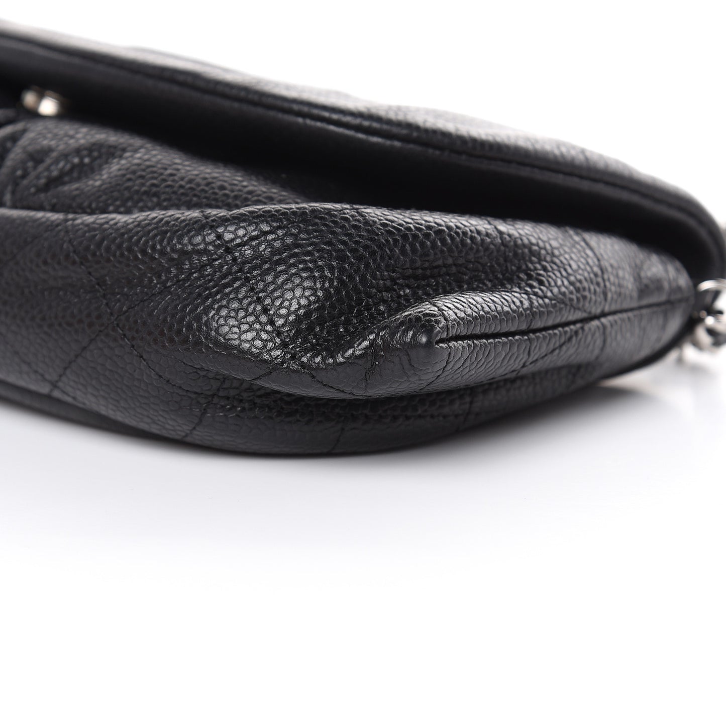 Caviar Half Moon Wallet On Chain WOC Black