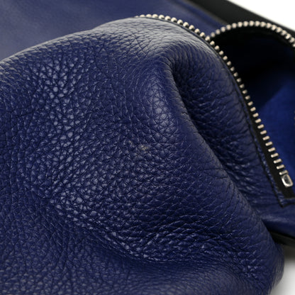 Proenza Schouler Pebbled Calfskin Medium Zip Hobo Blue 10 of 16