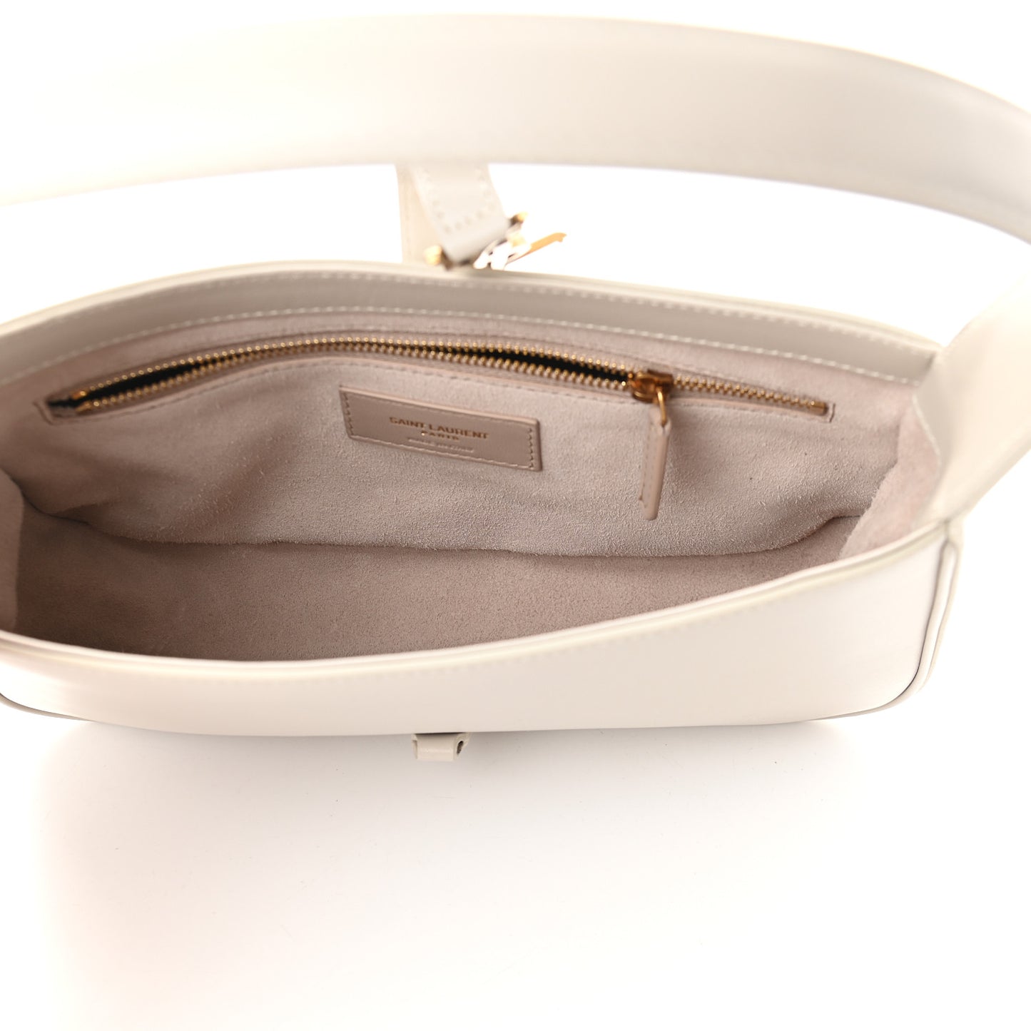 Smooth Calfskin Le 5 A 7 Hobo Blanc Vintage