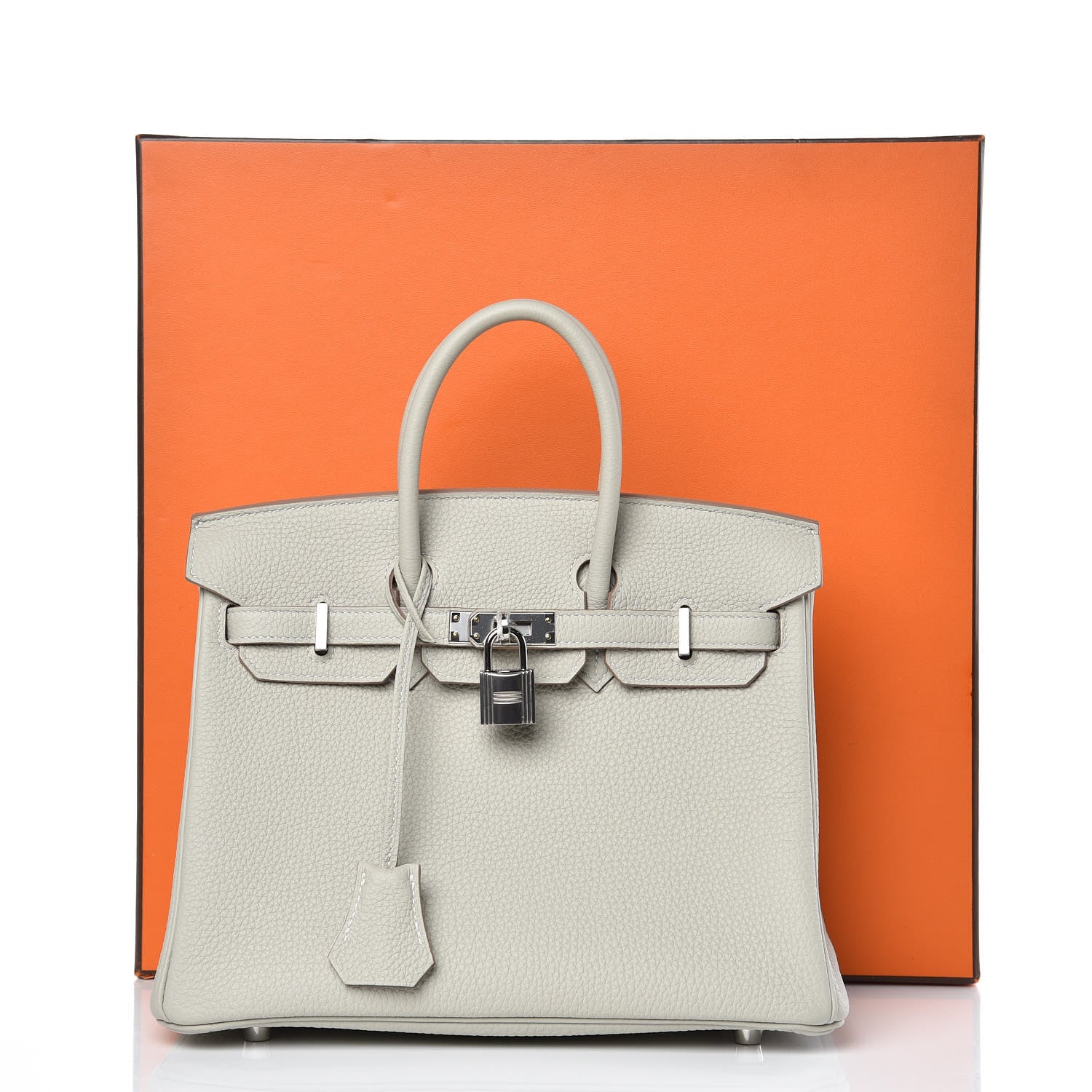 Hermes Togo Birkin 25 Gris Perle 33 of 33