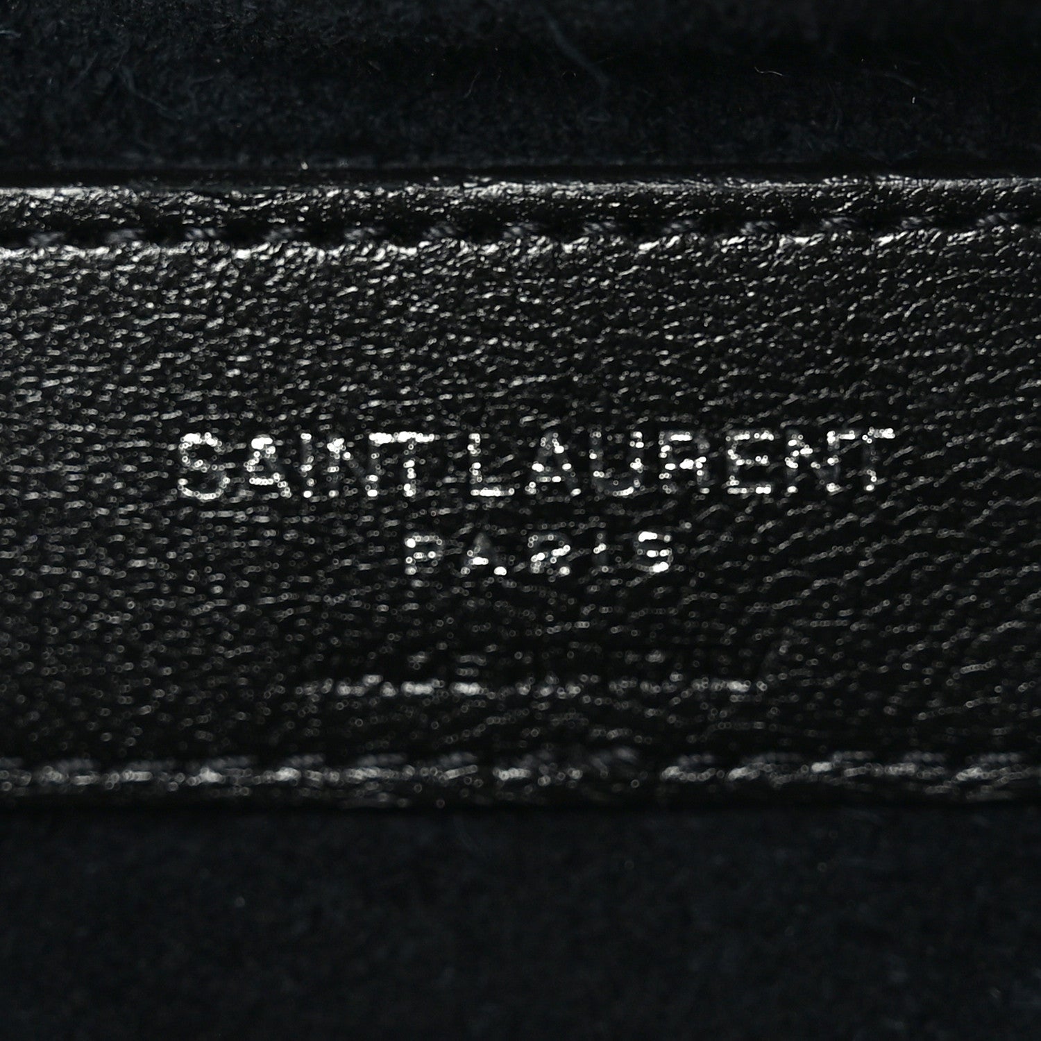 Saint Laurent Calfskin Pac Ruched Hobo Black 6 of 10