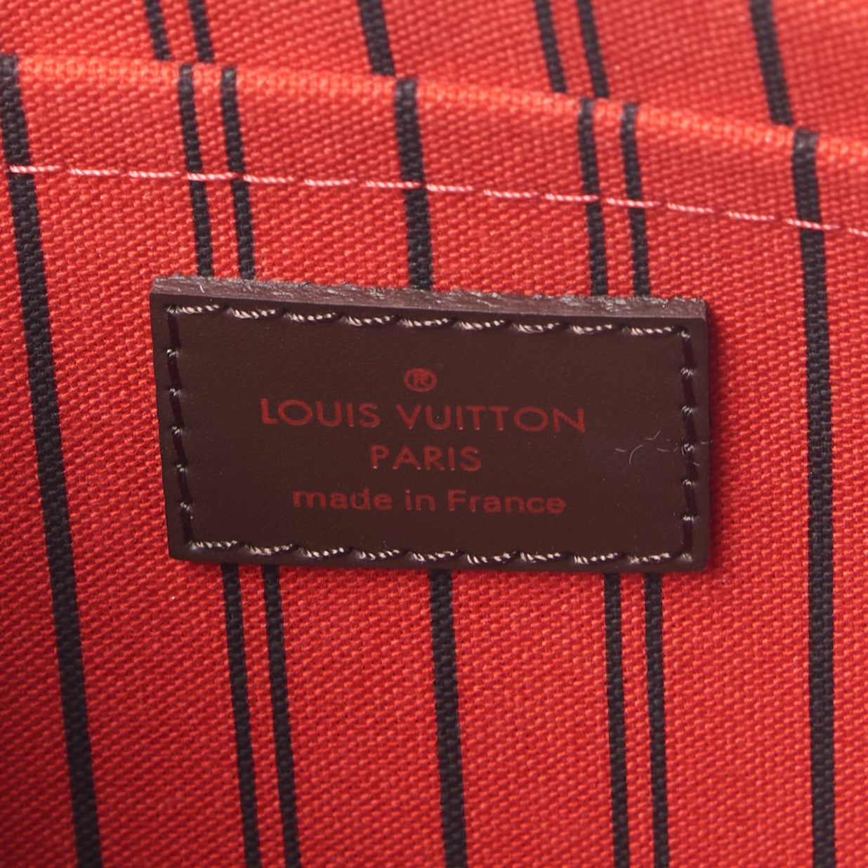 Damier Ebene Neverfull MM GM Pochette