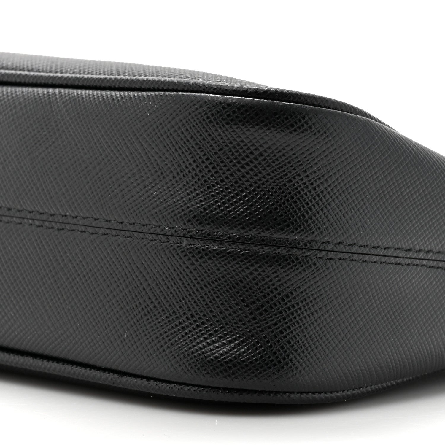 Prada Saffiano Lux Re-Edition 2005 Shoulder Bag Black 8 of 11