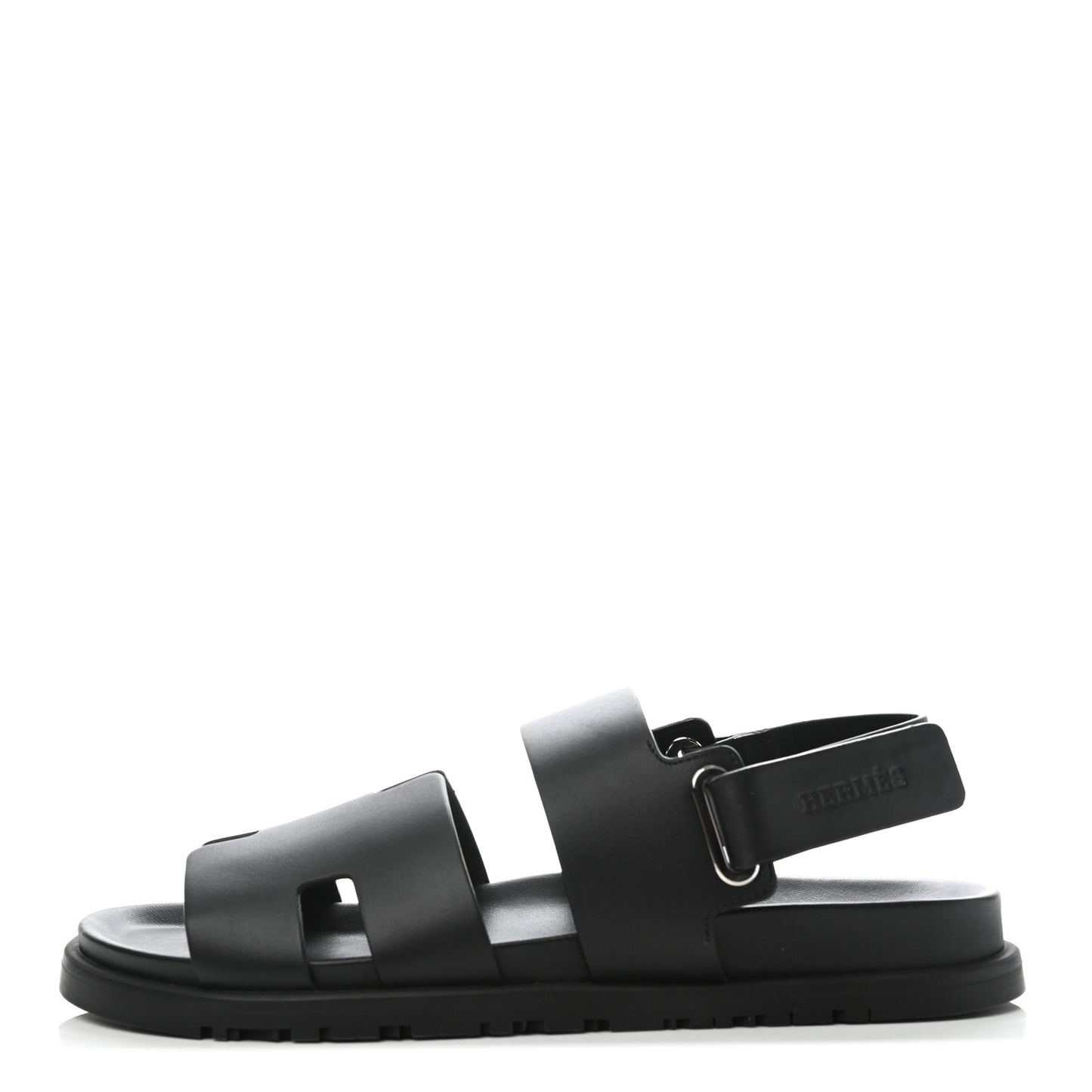 Calfskin Mens Takara Sandals 41 Black