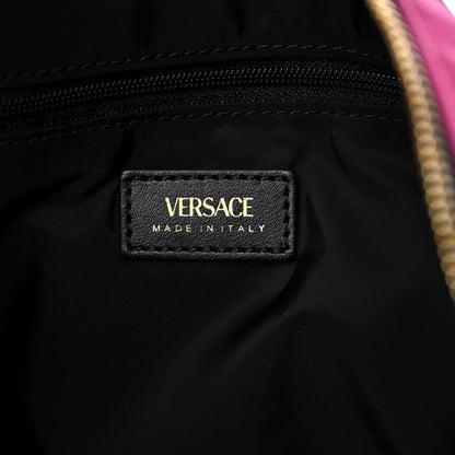 Versace Nylon Medusa Tote Dahlia Black 6 of 10