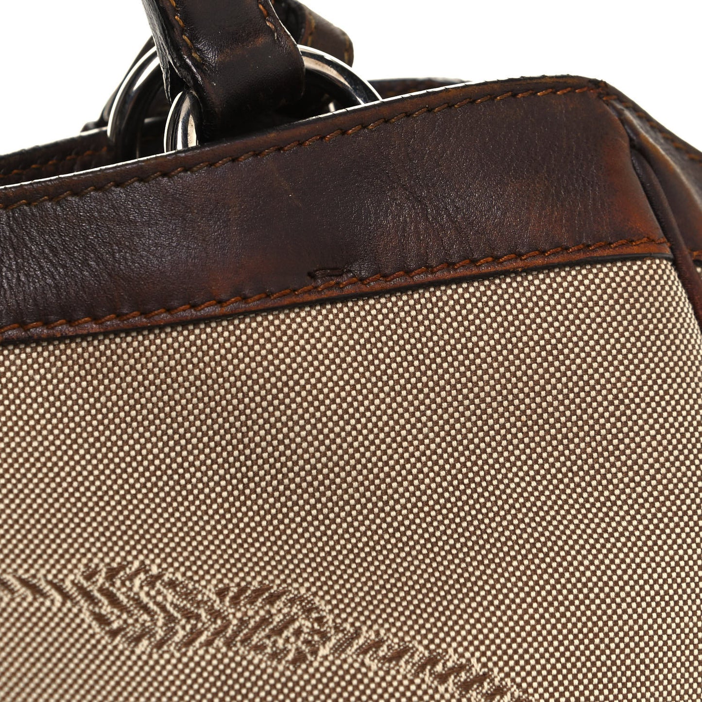 Jacquard Logo Tote Corda Moro