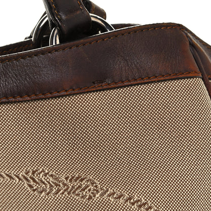 Prada Jacquard Logo Tote Corda Moro 18 of 20