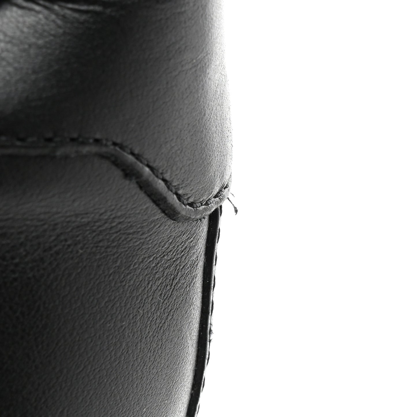 Calfskin Time Out Sneakers 38 Black