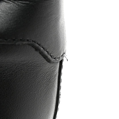 Louis Vuitton Calfskin Time Out Sneakers 38 Black 10 of 10