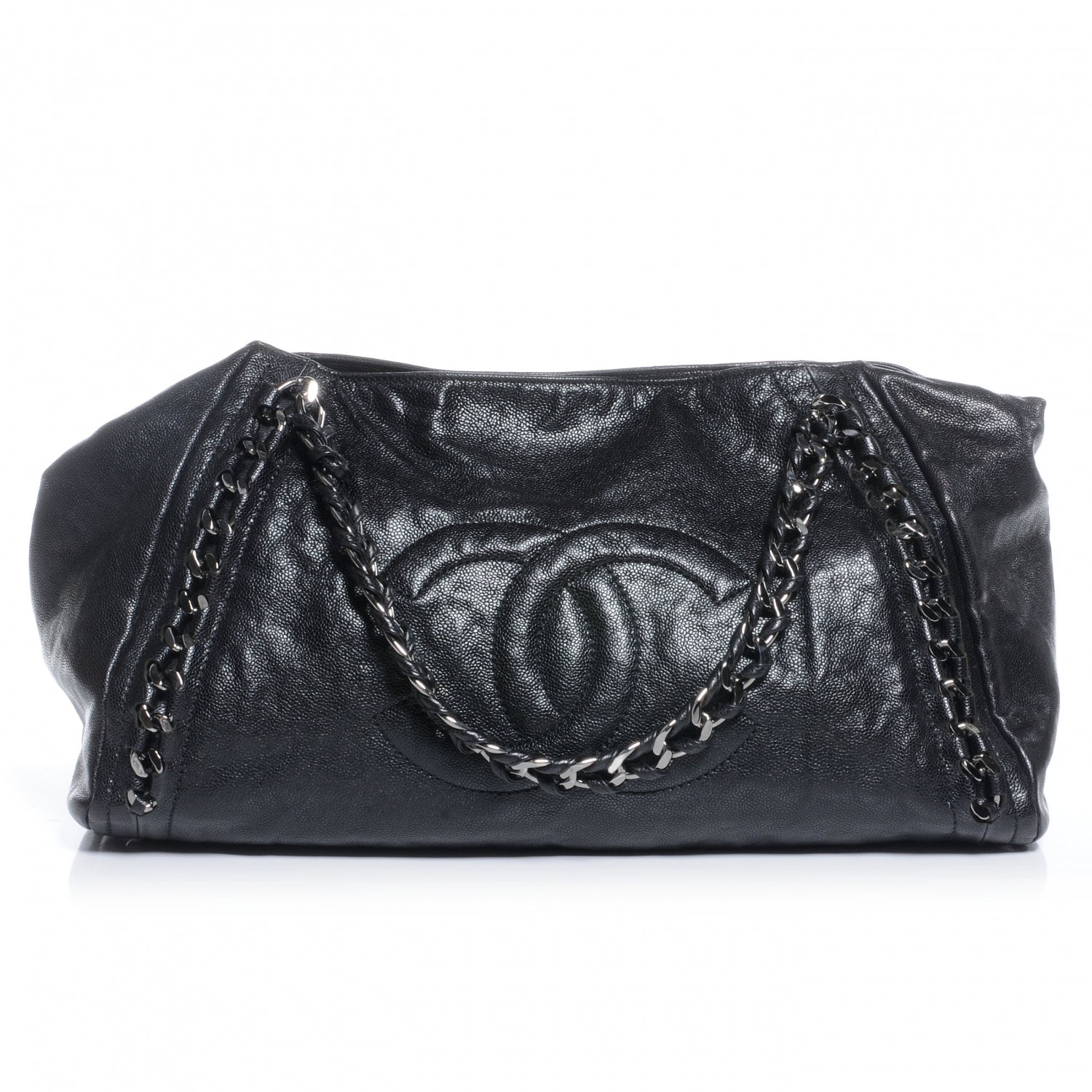 Chanel Caviar Modern Chain Tote Black 1 of 7