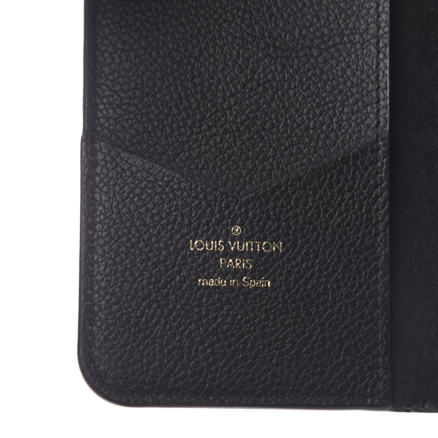 Empreinte iPhone X/XS Folio Case Black