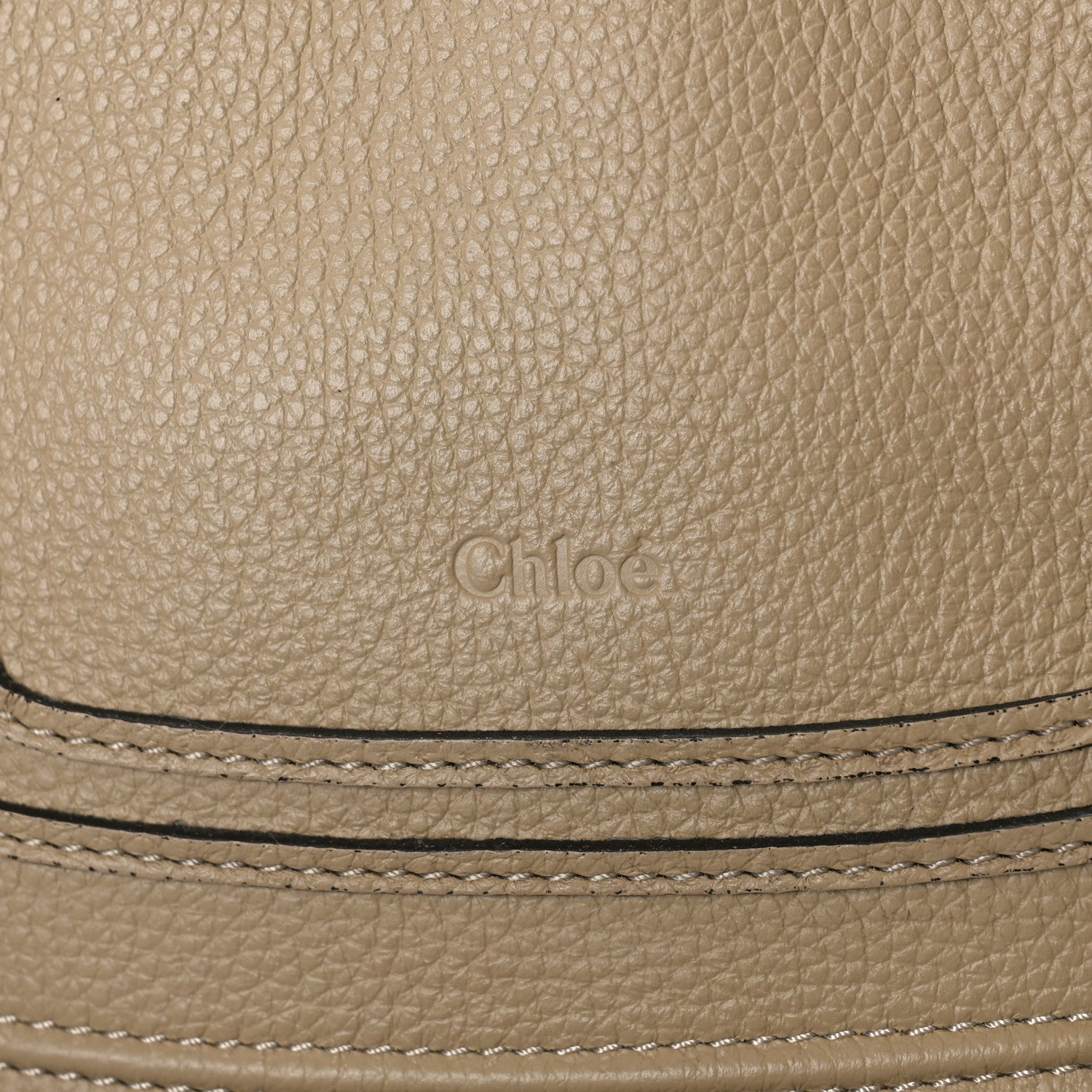 Chloe Calfskin Small Marcie Satchel Root Beige 9 of 10