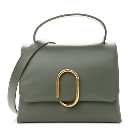 3.1 Phillip Lim Smooth Calfskin Mini Alix Top Handle Satchel Cactus 1 of 9