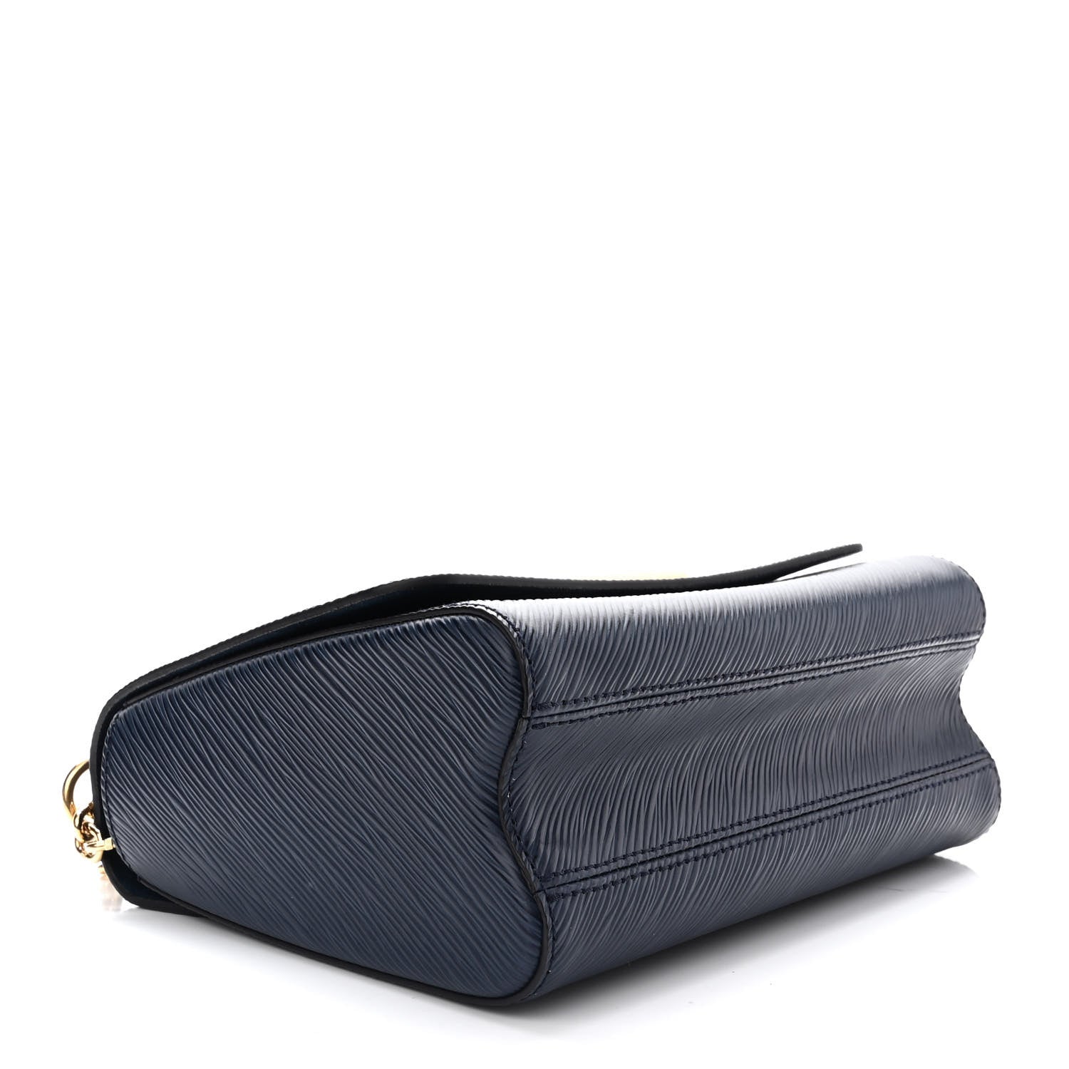 Louis Vuitton Epi Twist Shoulder Bag MM Indigo 3 of 9