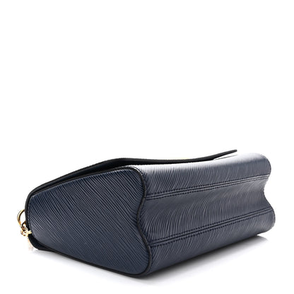 Louis Vuitton Epi Twist Shoulder Bag MM Indigo 3 of 9