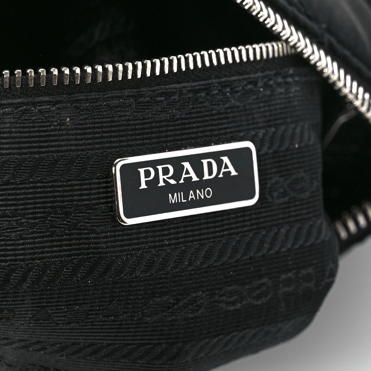 Prada Nylon Tessuto Impuntu Quilted Crossbody Bag Black 6 of 11
