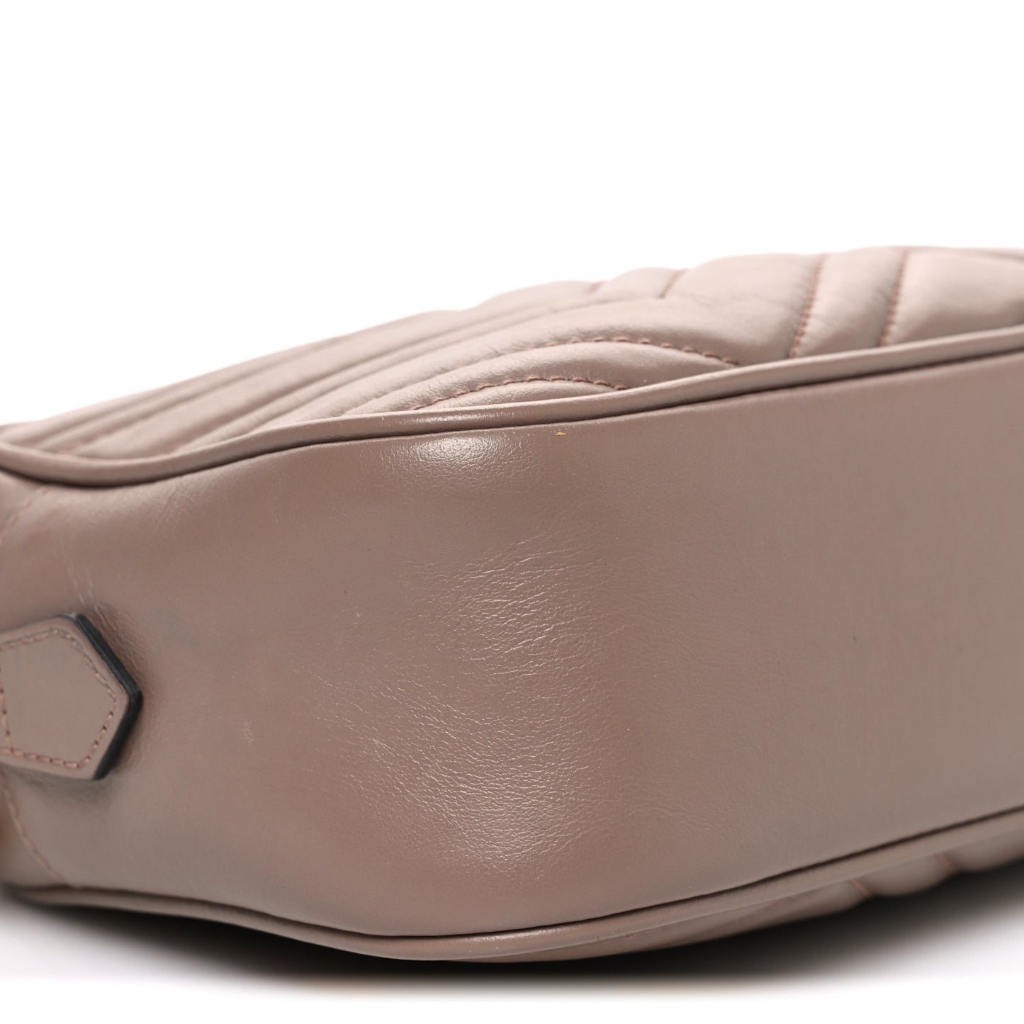 Calfskin Matelasse Small GG Marmont Chain Shoulder Bag Porcelain Rose