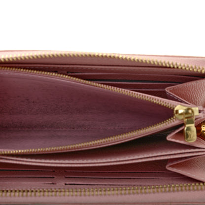 Louis Vuitton Damier Azur Zippy Wallet Rose Ballerine 8 of 8