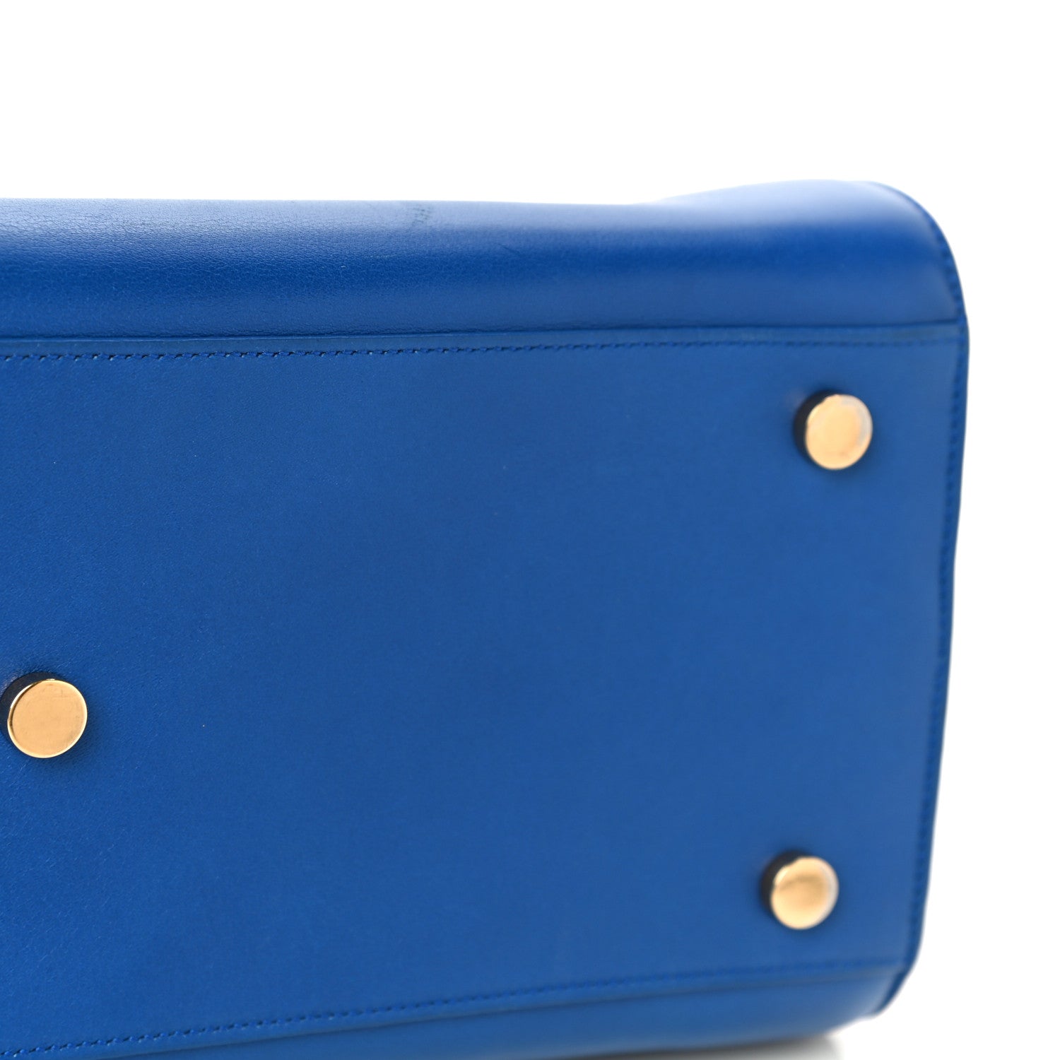 Saint Laurent Calfskin Small Sac De Jour Blue Majorelle 24 of 25