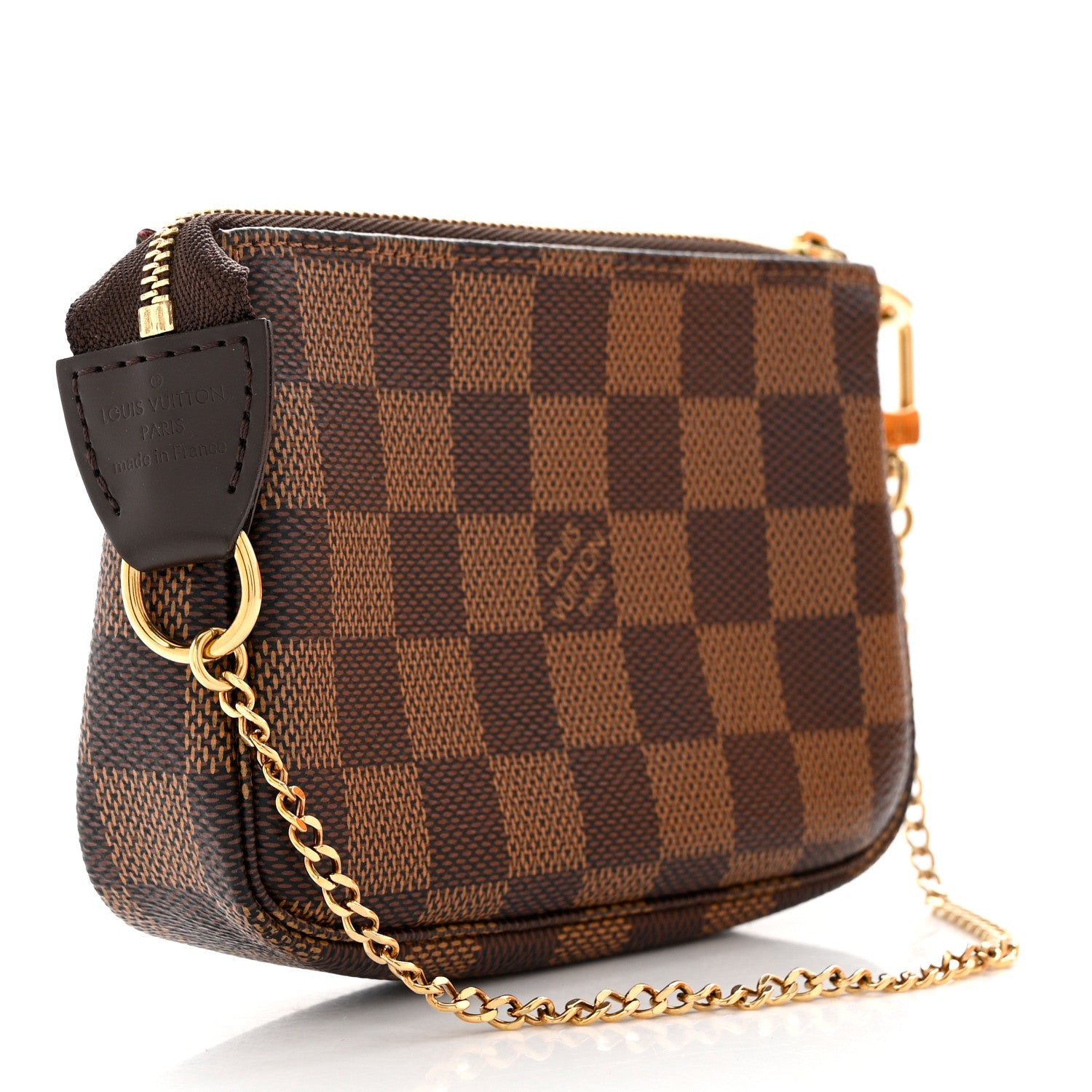 Louis Vuitton Damier Ebene Mini Pochette Accessories 3 of 8
