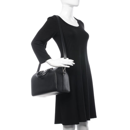Louis Vuitton Epi Speedy Bandouliere 25 Black 2 of 8