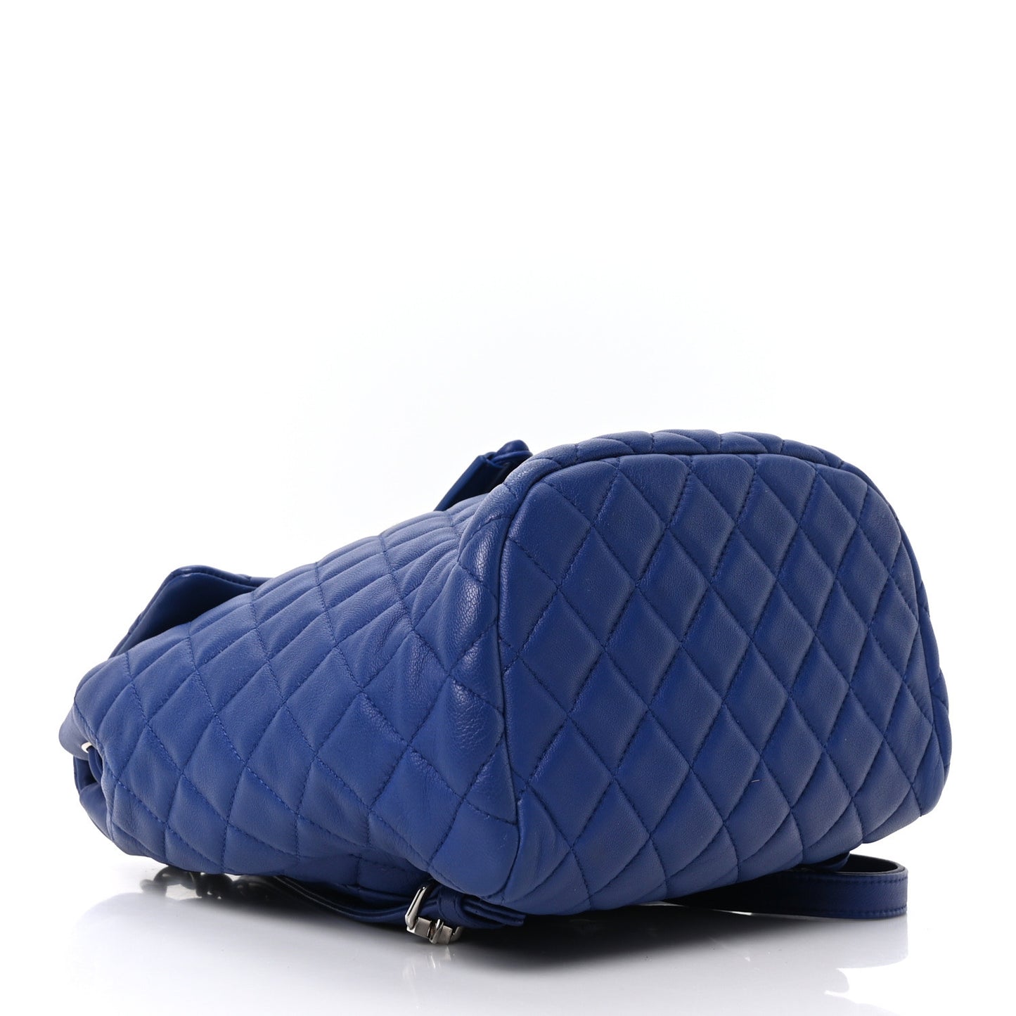 Calfskin Quilted Small Urban Spirit Backpack Blue