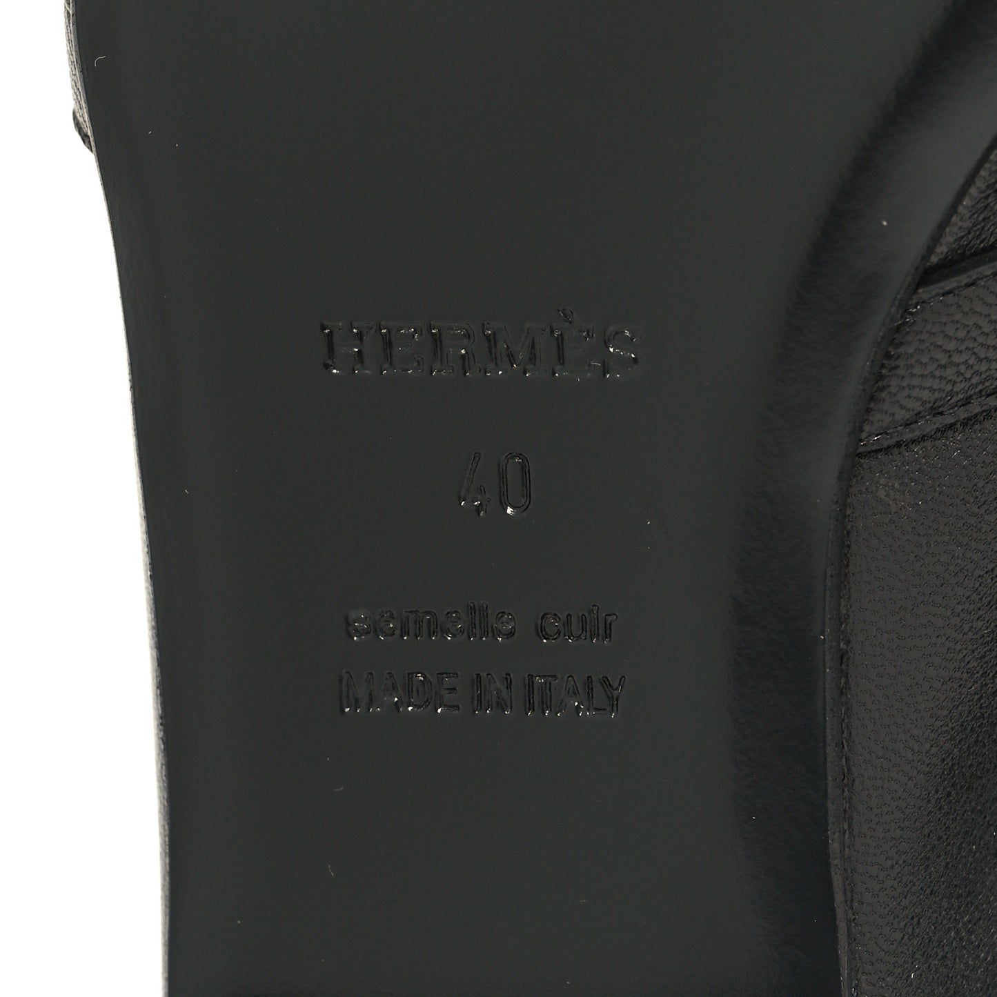 Goatskin Oz Mules 40 Black