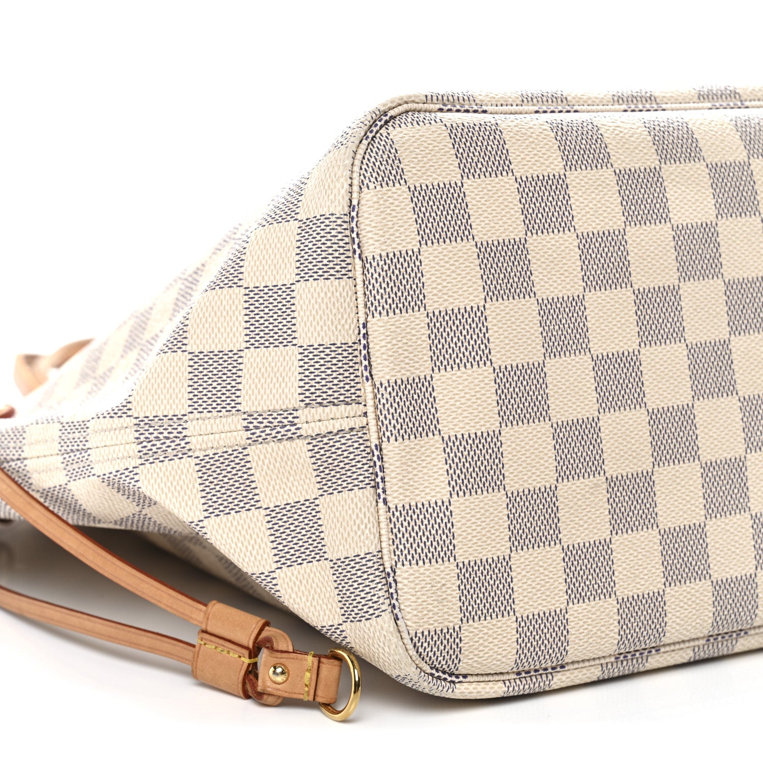 Louis Vuitton Damier Azur Neo Neverfull MM Rose Ballerine 9 of 16