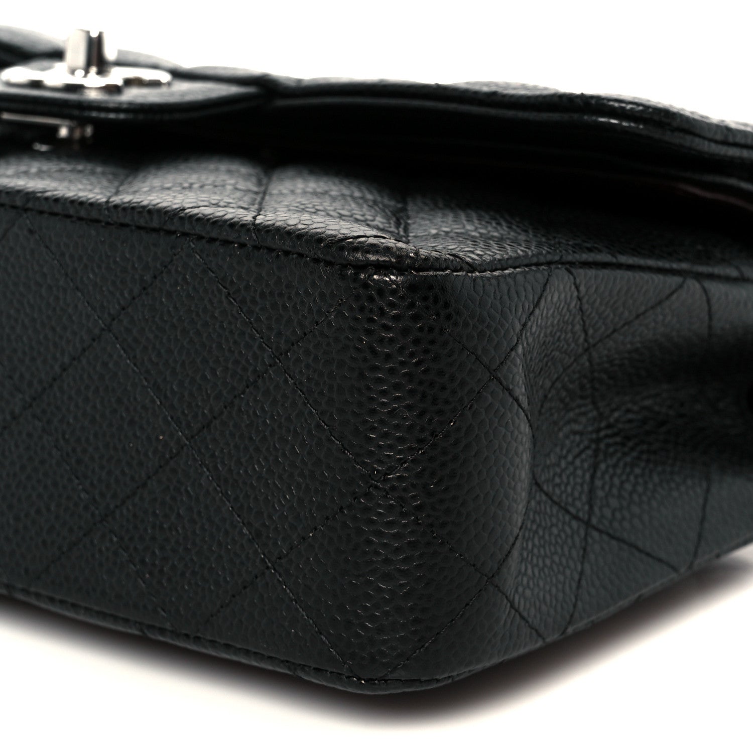 Chanel Caviar Quilted Small Double Flap Black 11 of 12