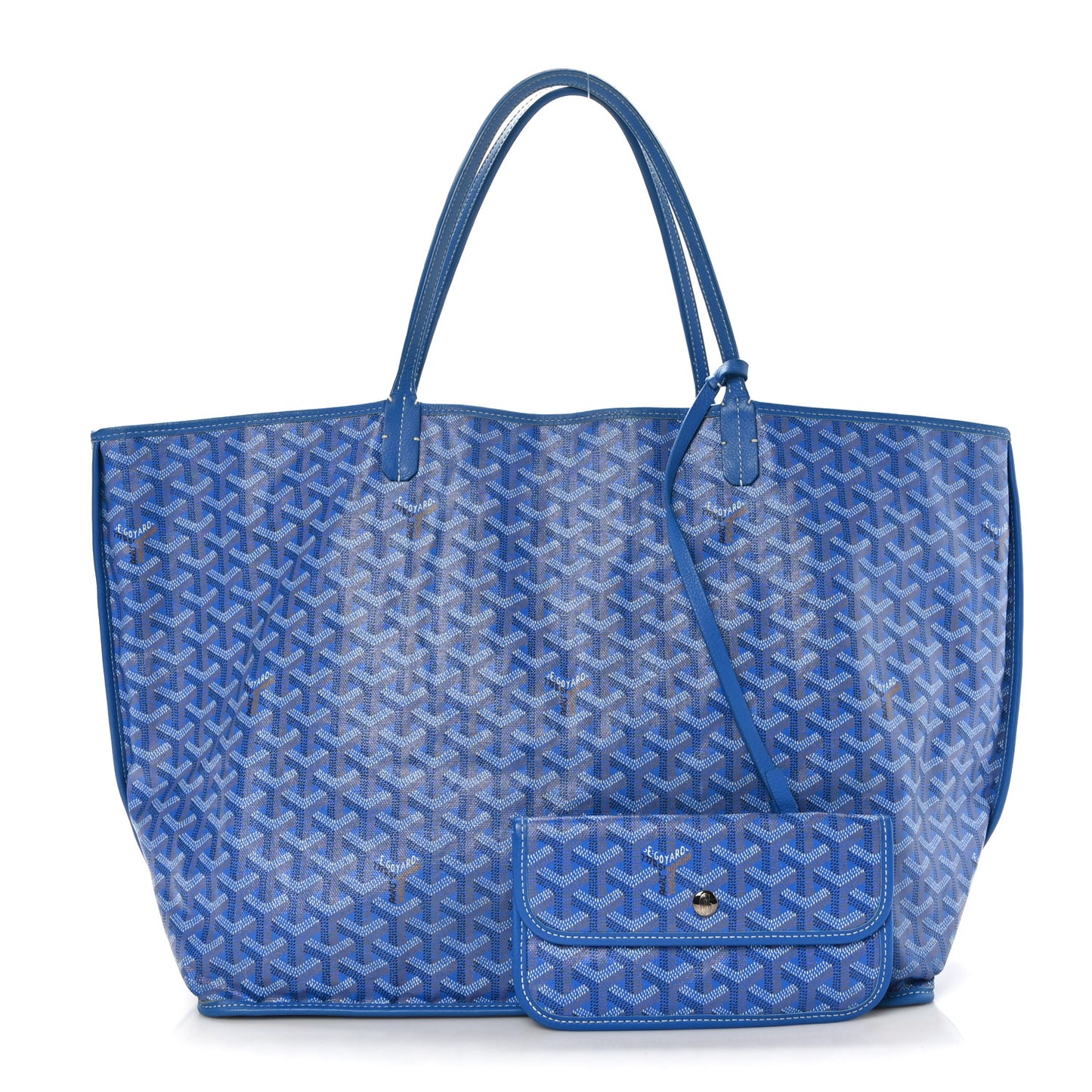 Goyardine Reversible Anjou GM Sky Blue