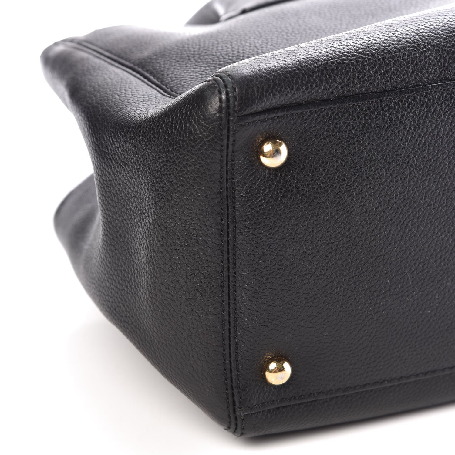 Chanel Calfskin Small Cerf Executive Shopper Tote Black 12 of 14