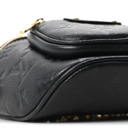 Louis Vuitton Empreinte Mini Bumbag Black 7 of 8
