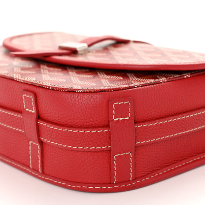 Goyard Goyardine Belvedere II PM Messenger Bag Red 9 of 9