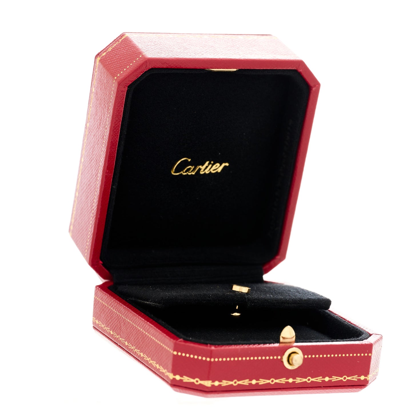 18K Yellow Gold LOVE Single Earring