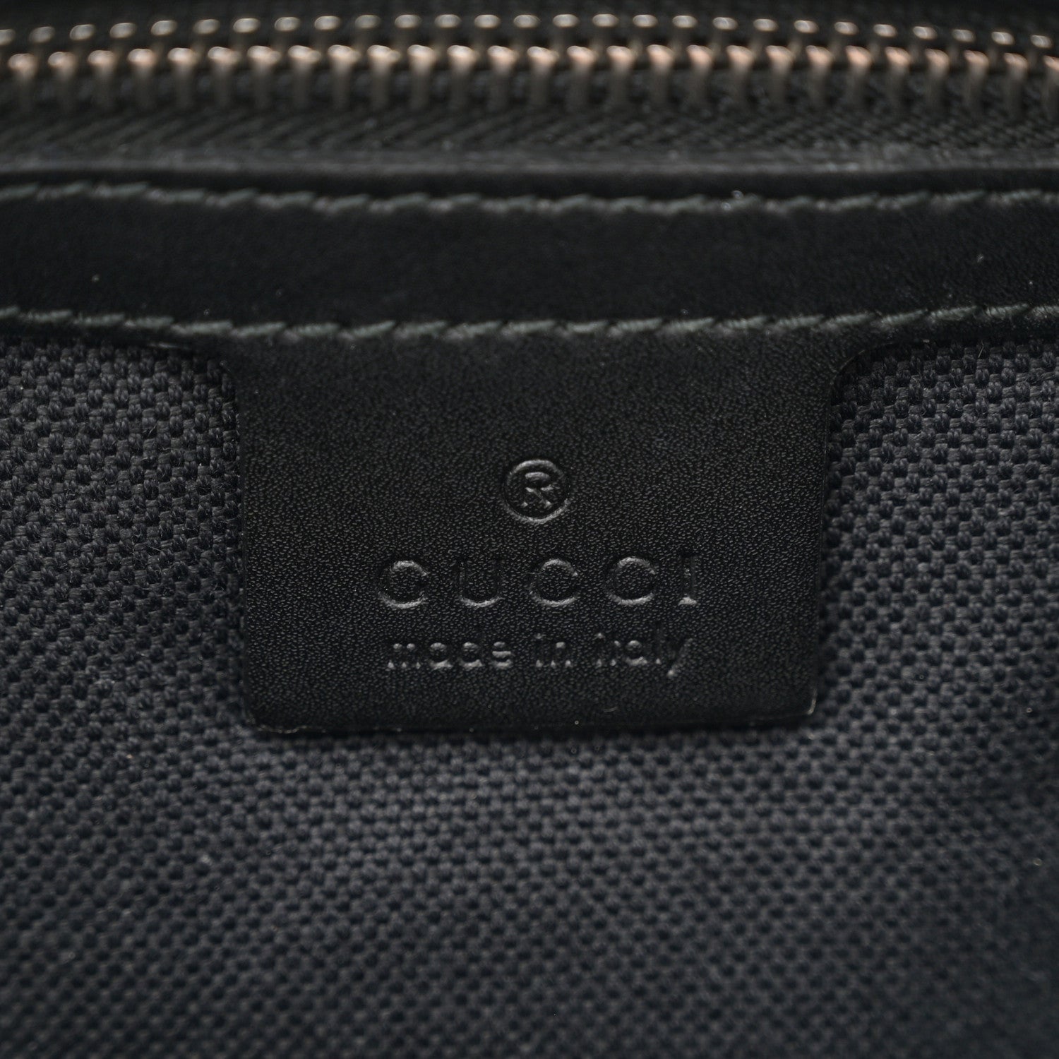 Gucci Soft GG Supreme Monogram Web Belt Bag Black Grey 6 of 13