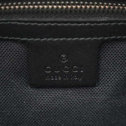 Gucci Soft GG Supreme Monogram Web Belt Bag Black Grey 6 of 13