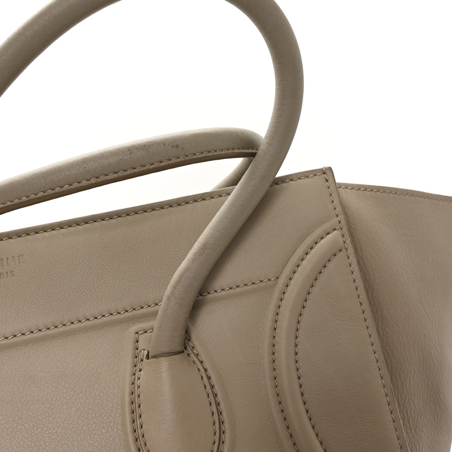 Celine Supple Calfskin Large Phantom Luggage Dune 10 of 11