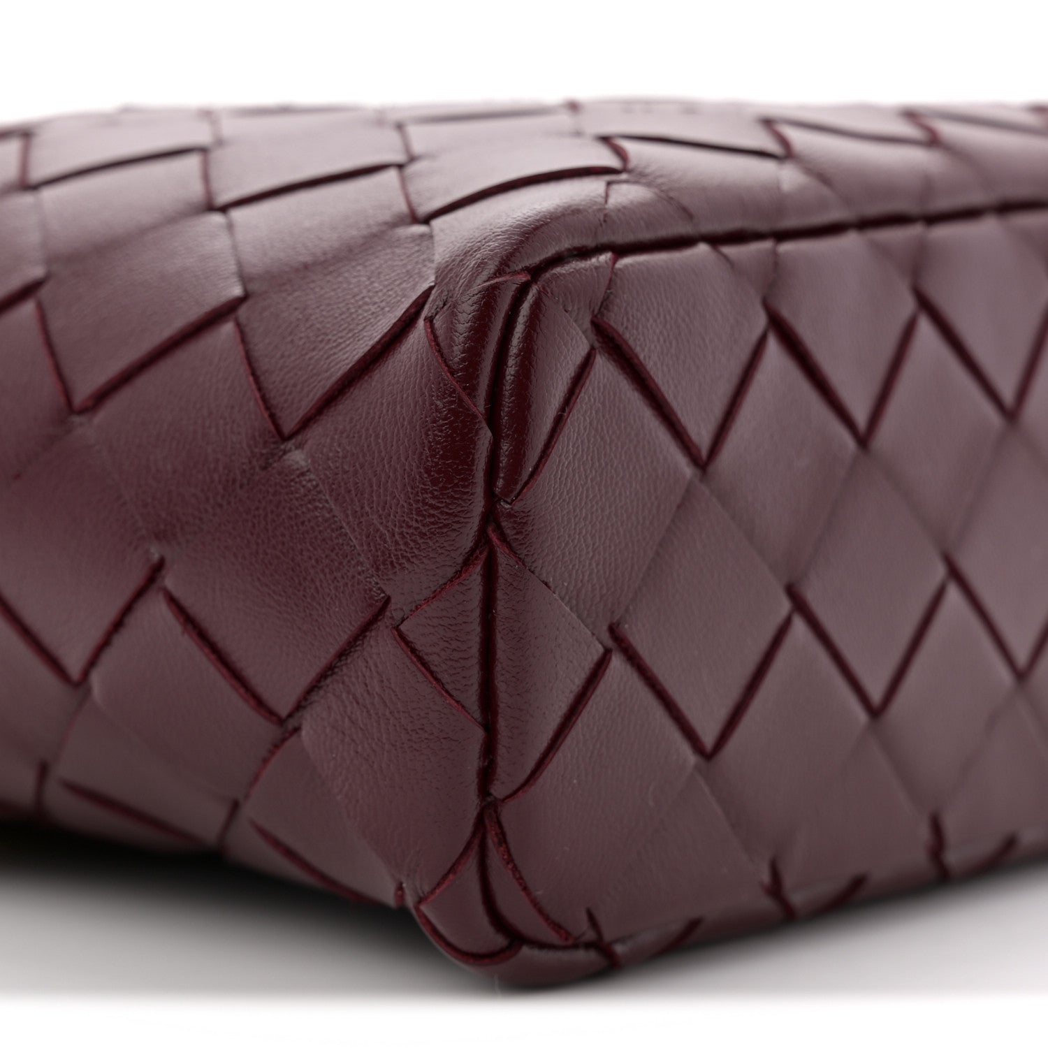 Bottega Veneta Nappa Intrecciato Bang Bang Vanity Case Barolo 9 of 10