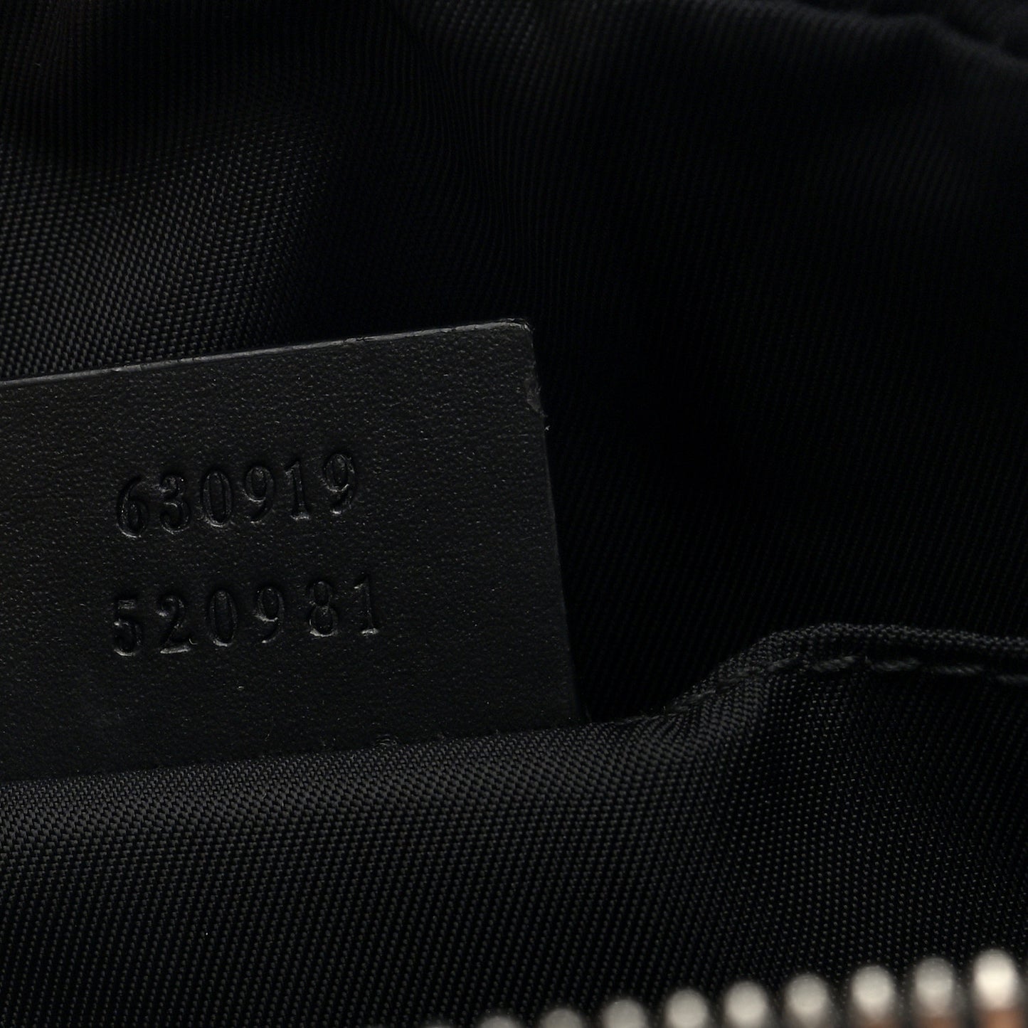 Canvas Web Slim Belt Bag Black